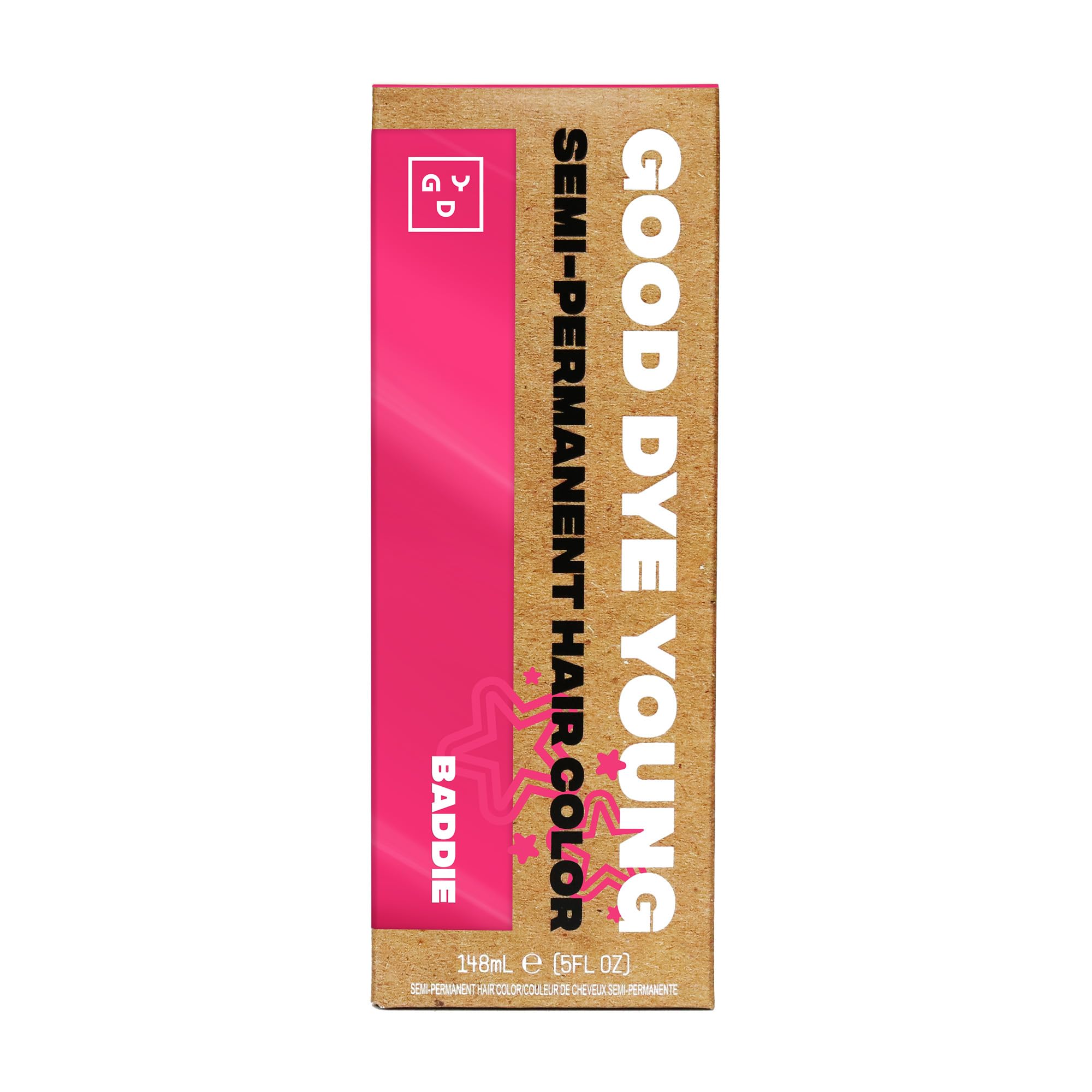 Good Dye Young x Miranda Rae Pink Semi-Permanent Hair Dye, 5 FL OZ, Baddie