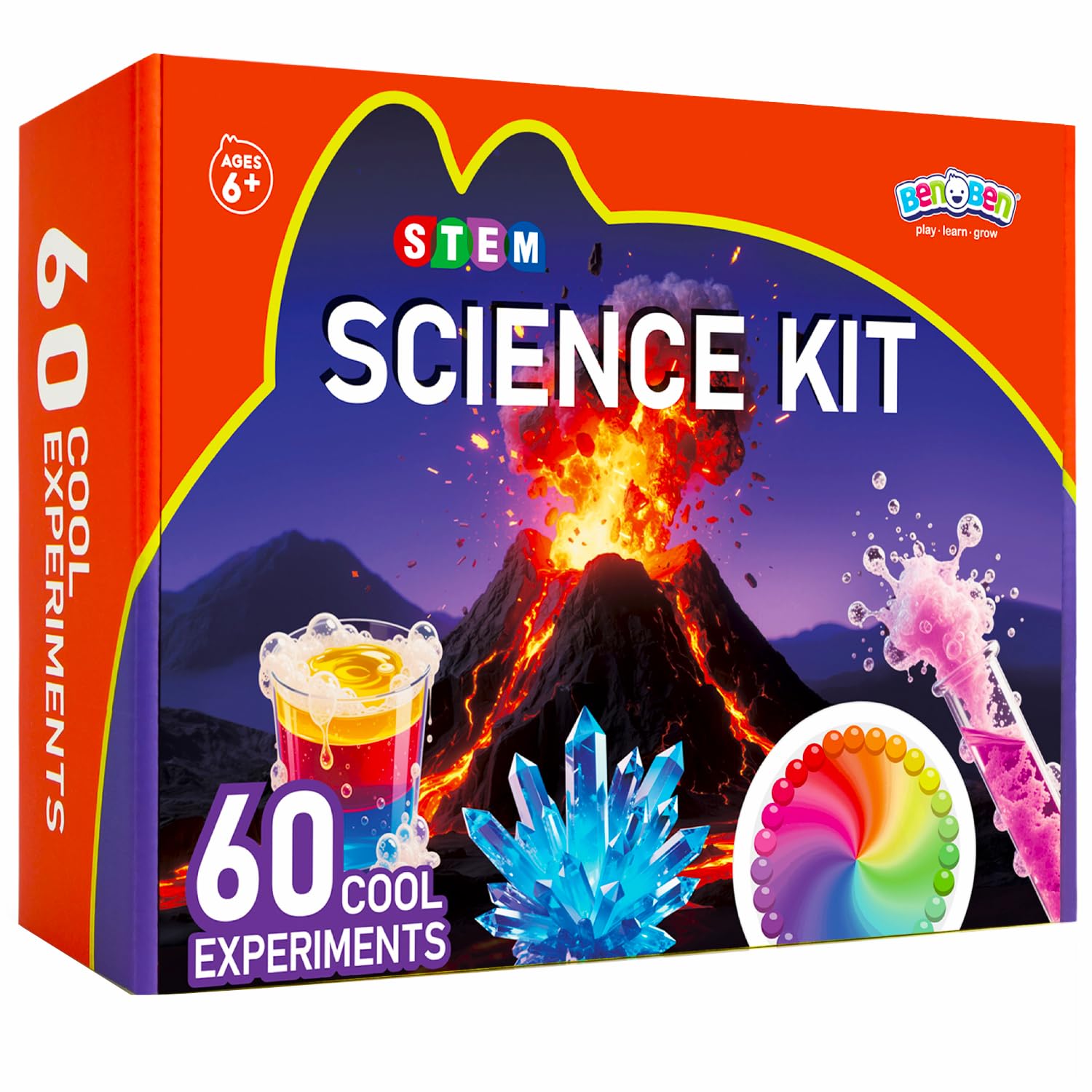 Amazon.com: BenBen Science Kit for Kids Age 6-8, 60 Starter