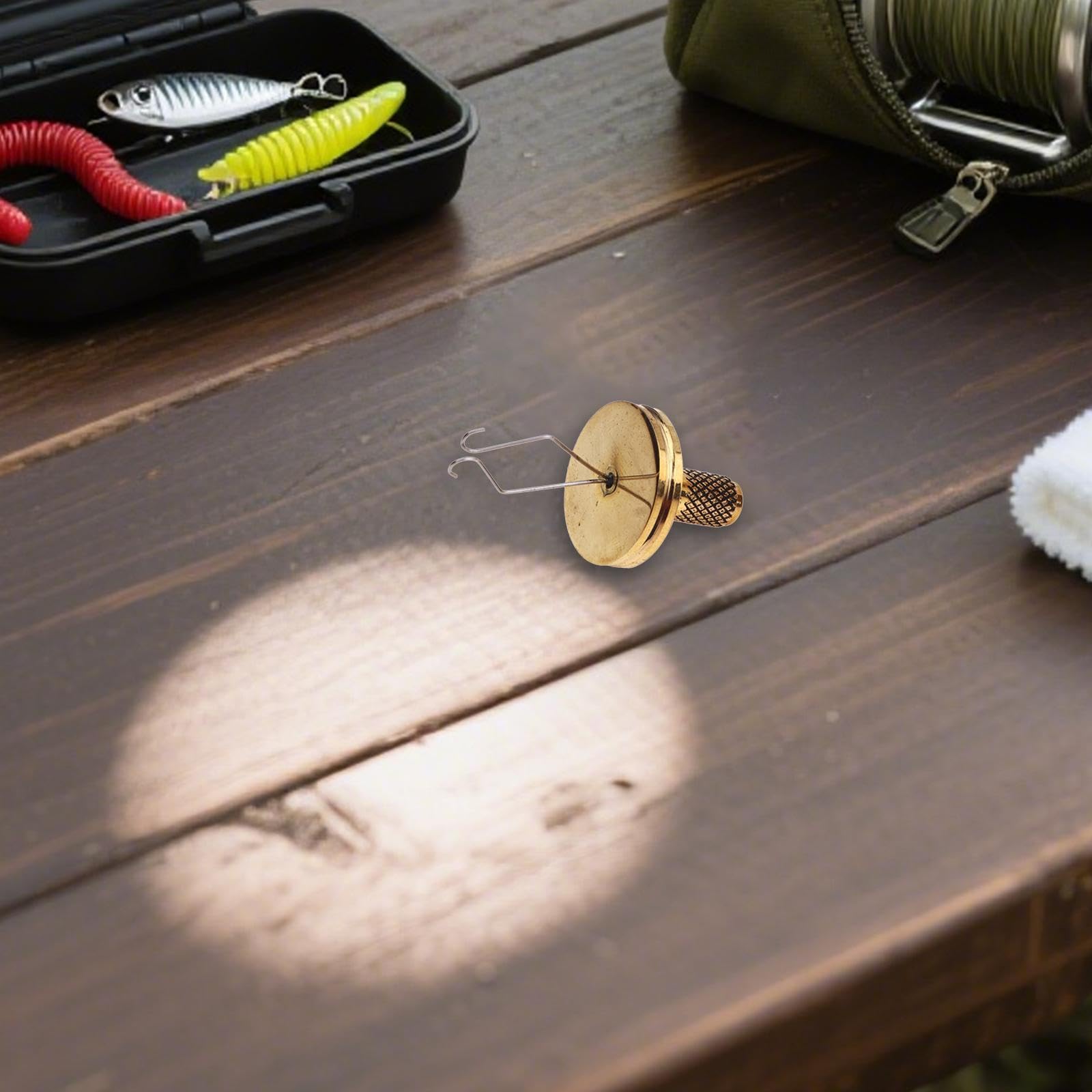Dubbing - Strumento per La Realizzazione di Esche da Pesca Leggero, Portatile E Facile da Usare