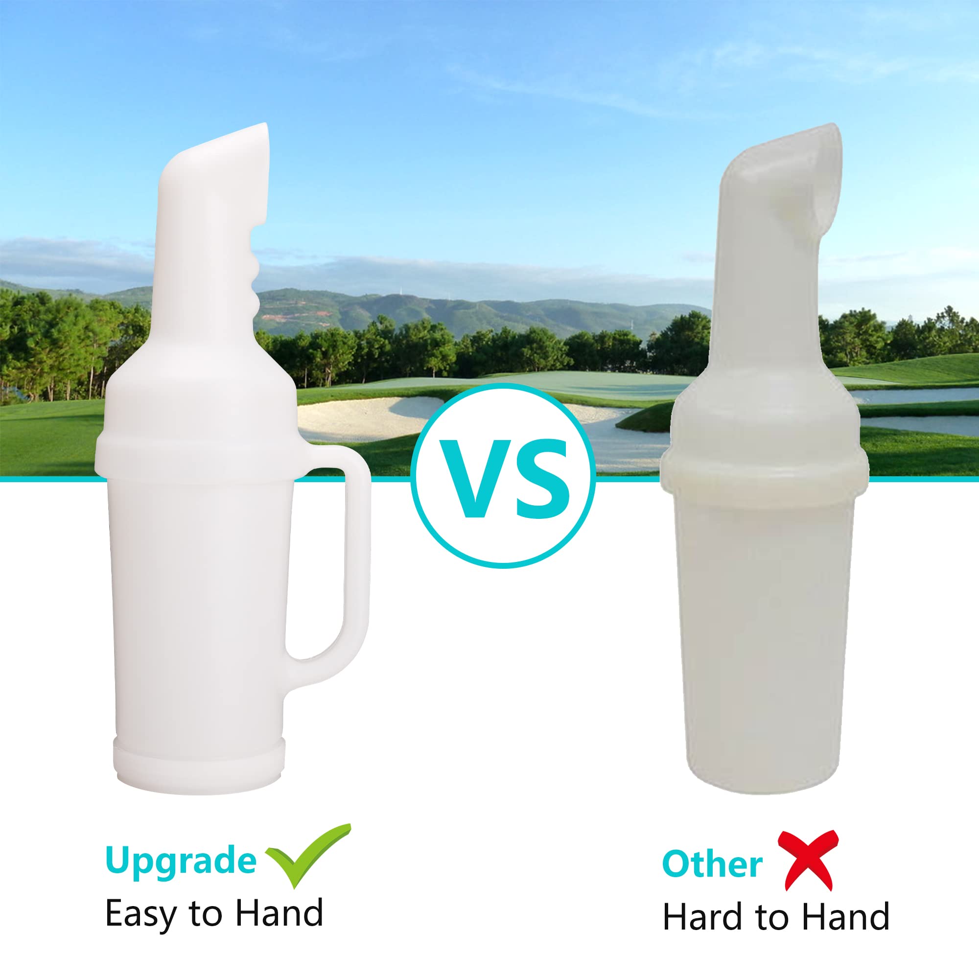 Golf-Sandflasche Für Golfwagen - Universell Ohne Bohren Montierbar