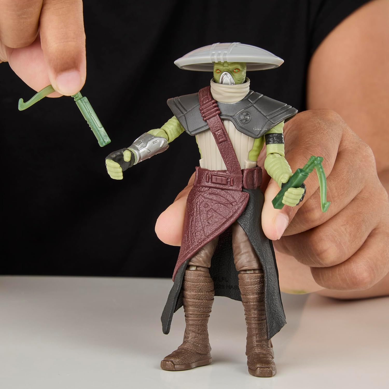 STAR WARS ActionVerse Embo 4.5-Inch Action Figure & Accessories, The Mandalorian & Grogu Toys for Boys & Girls Ages 4+