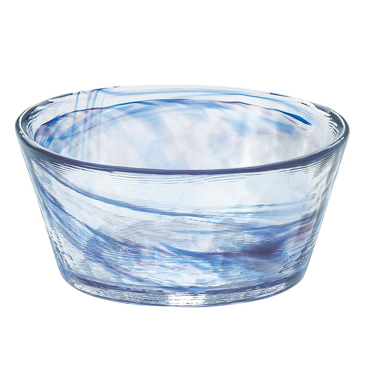 Amazon｜東洋佐々木 ボール 和がらす (ケース販売) 青 約φ11.5×5.3cm 3