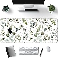 Vista 1 de Green Mouse Pad Boho Desk Mat,Speckled Textured Greens Cool Aesthetical Mouse Pad Desk Accessories for Women Office Decor Mousepad Keyboard Pad