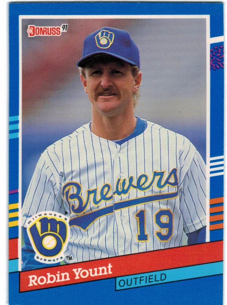 Amazon.com: 1991 Donruss Milwaukee Brewers Team Set with Paul Molitor &  Robin Yount - 27 Cards : Collectibles & Fine Art