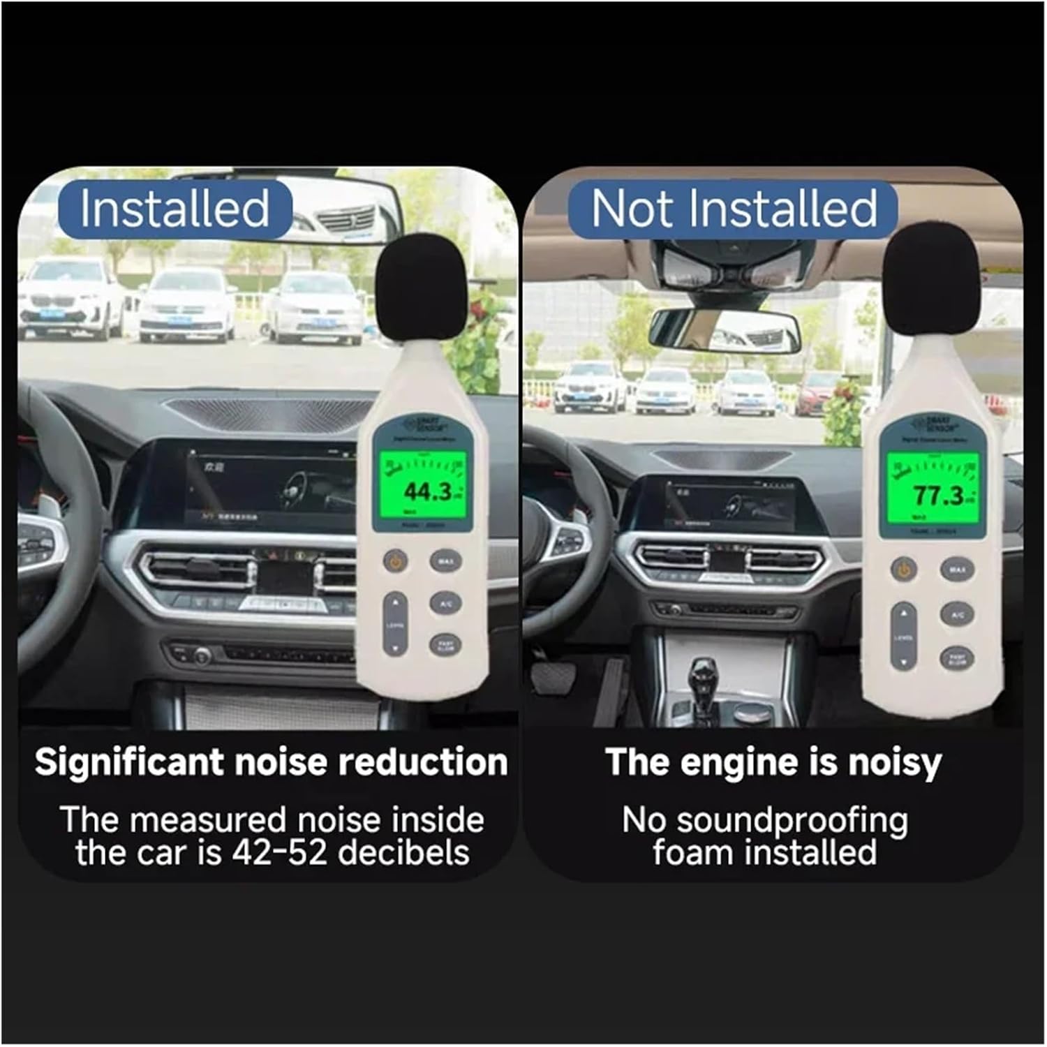 Car Sound Insulation Mat Compatible For Toyota Corolla Cross Hybrid XG10 2022 2023 2024 Hood Engine Insulation Cotton Cover Auto Accessorie(A_STYLE B)