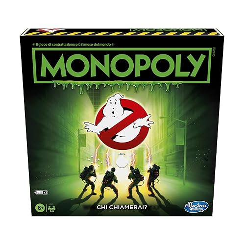 Immagine del prodotto HasbroGaming, Monopoly Ghostbusters Edition Gioco da Tavolo Monopoly per Bambini dagli 8 Anni in su, E9479103