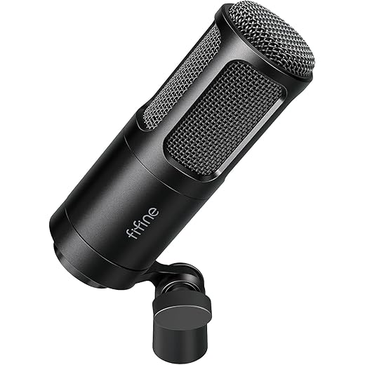 Fifine XLR Dynamic Microphone Black