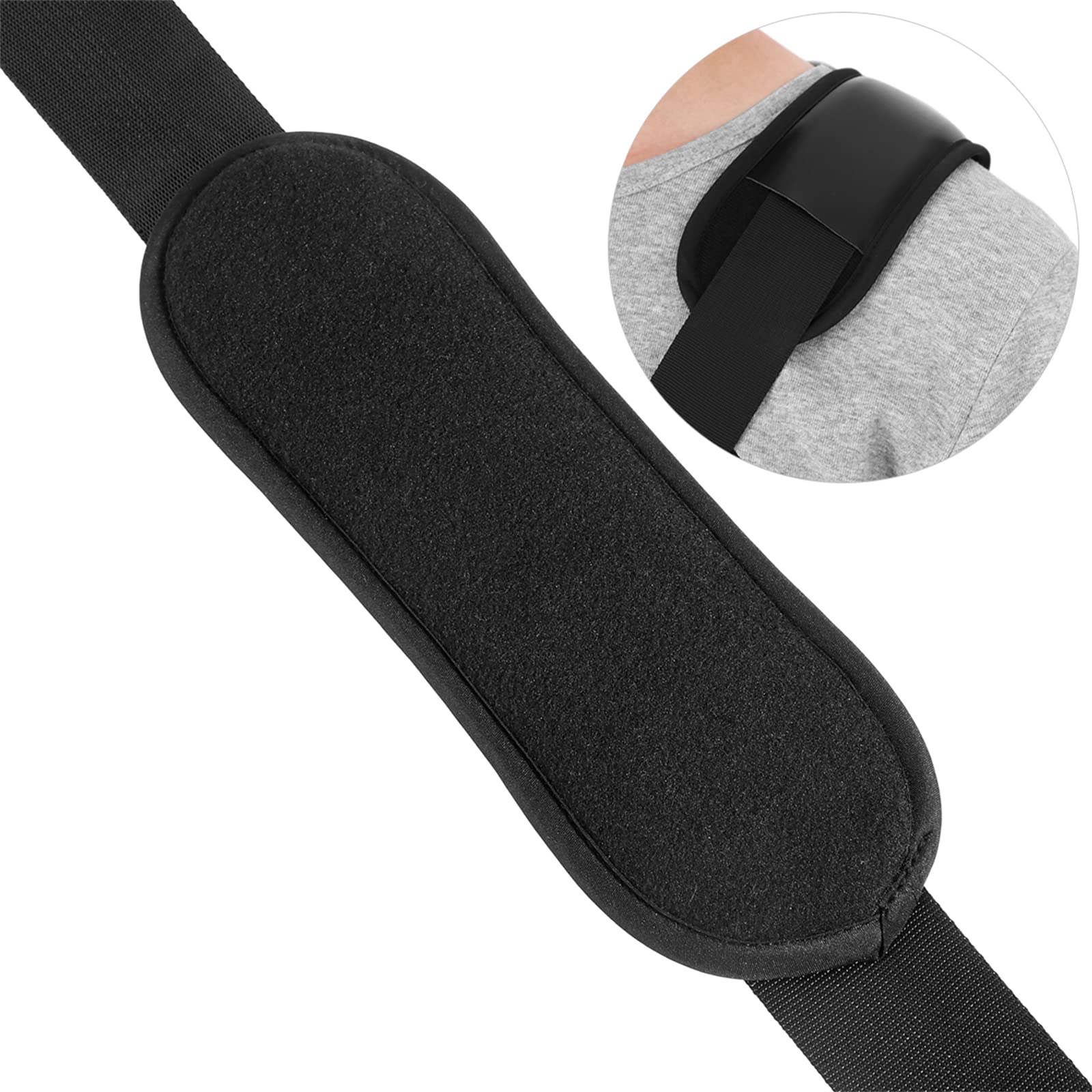 Cabestrillo para brazo, correa de soporte médico transpirable y liviana para lesiones de hombro para mujeres y hombres, manguito rotador roto, cirugía de muñeca y codo con correas de soporte