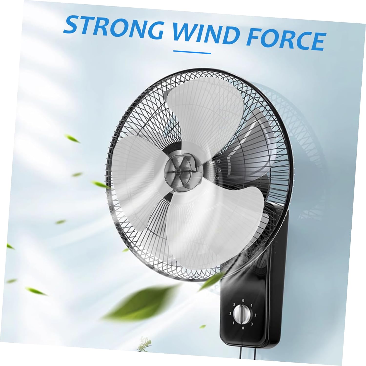 Easy to Install Fan 3-leaf Plastic Replacement for Household Fans