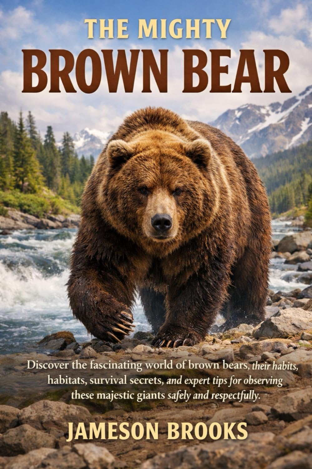 THE MIGHTY BROWN BEAR: Discover the fascinating world of brown bears, their habits, habitats, survival secrets, and expert tips for observing these majestic giants safely and respectfully.