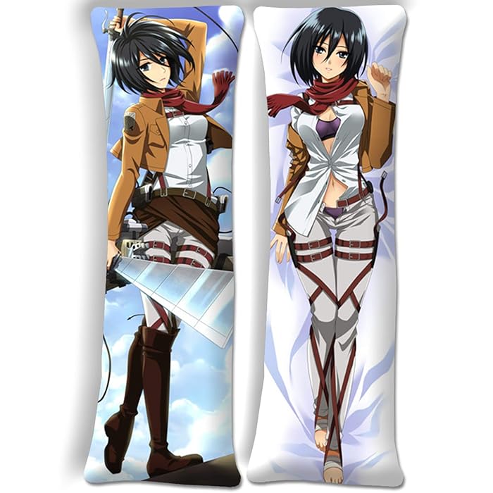Buy HappyShip Anime Body Pillow Uncensored Attack On Titan Mikasa