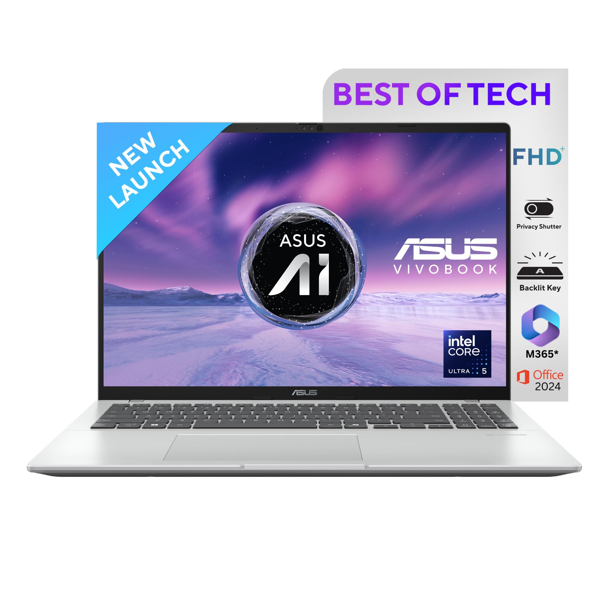 ASUS Vivobook 16, Smartchoice, Intel Core Ultra 5 Series 2, 16GB
