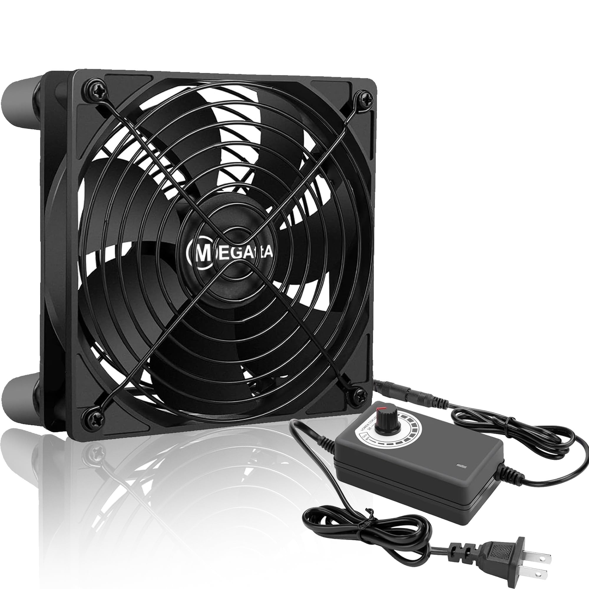 Ventilador de refrigeración con enchufe de CA, pequeño ventilador de refrigeración de 12 V, 110 V, 120 V, 220 V, 240 V, solución d