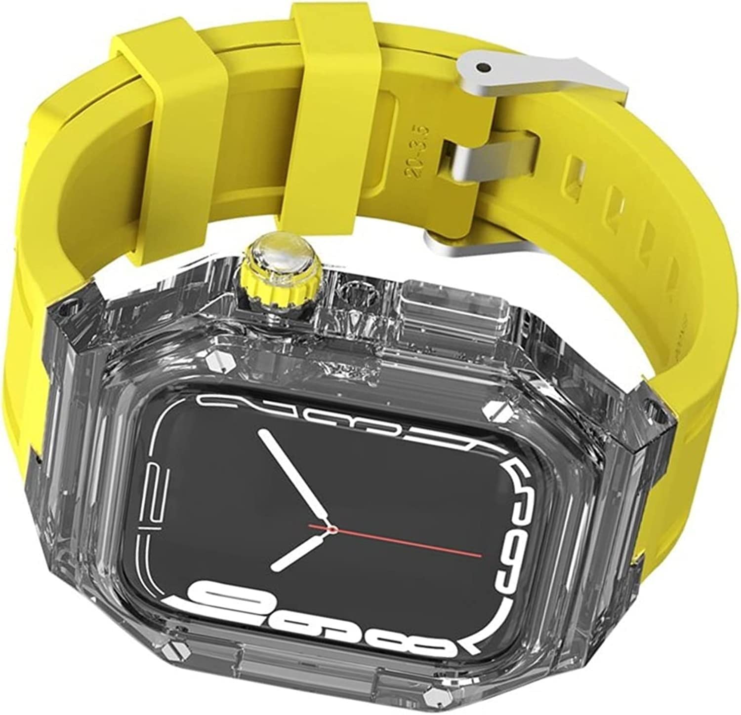 Kit de coque transparente en polycarbonate Apple Watch 8 - 7