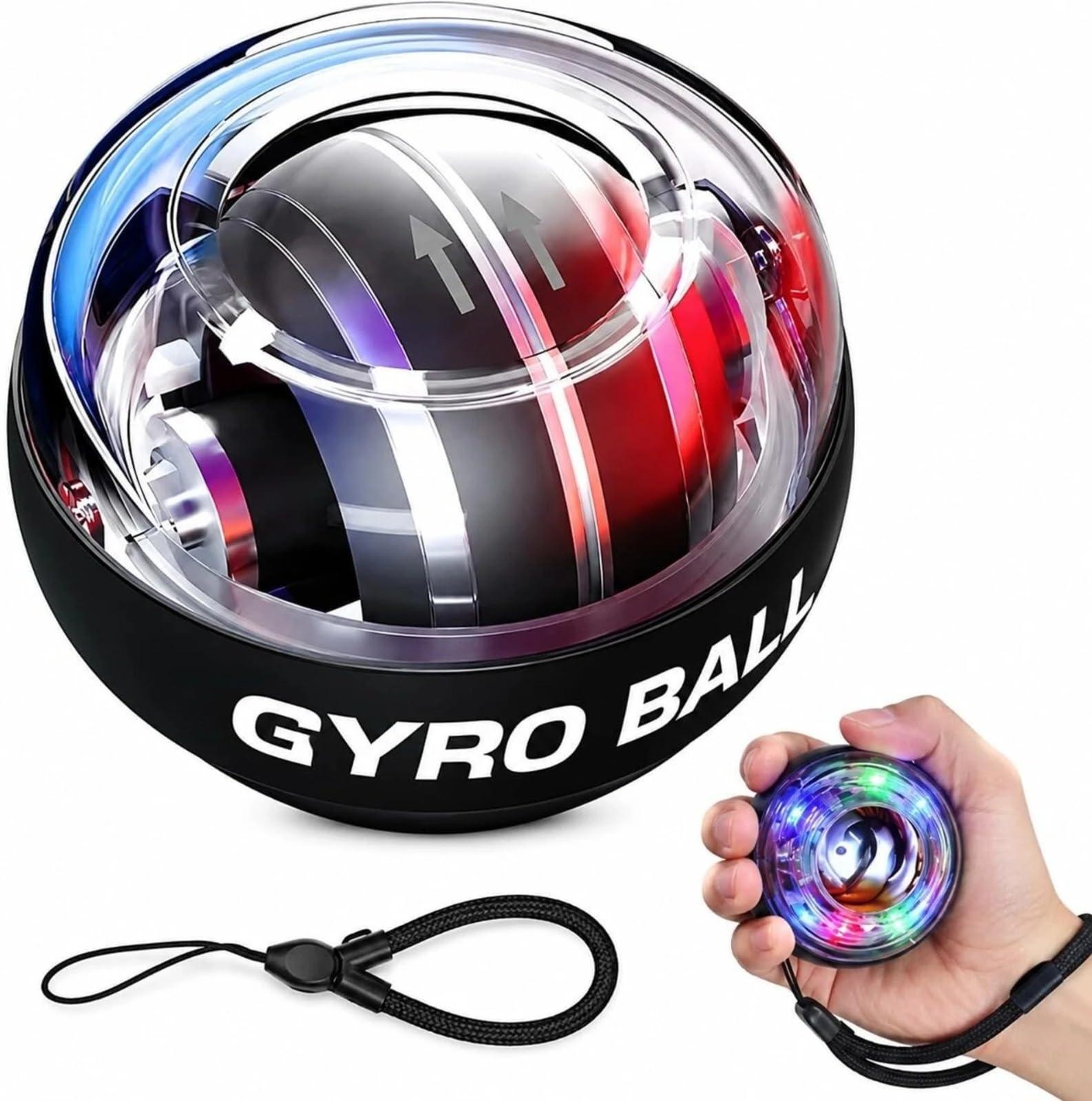 Panchdravya- gyro Ball | gyro Ball Wrist Exerciser | Wrist Exercise Equipment | gyroball Wrist Trainer | Wrist Strengtheners-image-5
