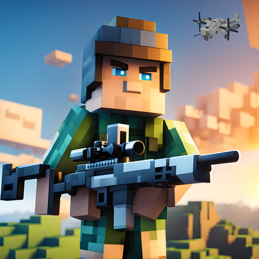 juegos de supervivencia de bloques de disparos fps americanos