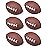 GiftExpress 1 Dozen 4 Foam Mini Football Stress Balls, Mini Sport Balls, Superbowl Decoration Party Favor, Football Themed Party Supplies