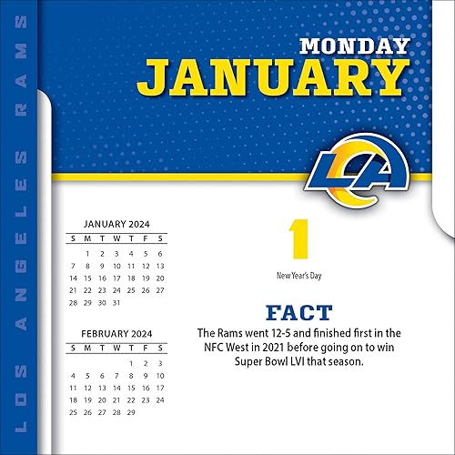 Miniatura 3 de Calendario de caja 2024 de Los Angeles Rams