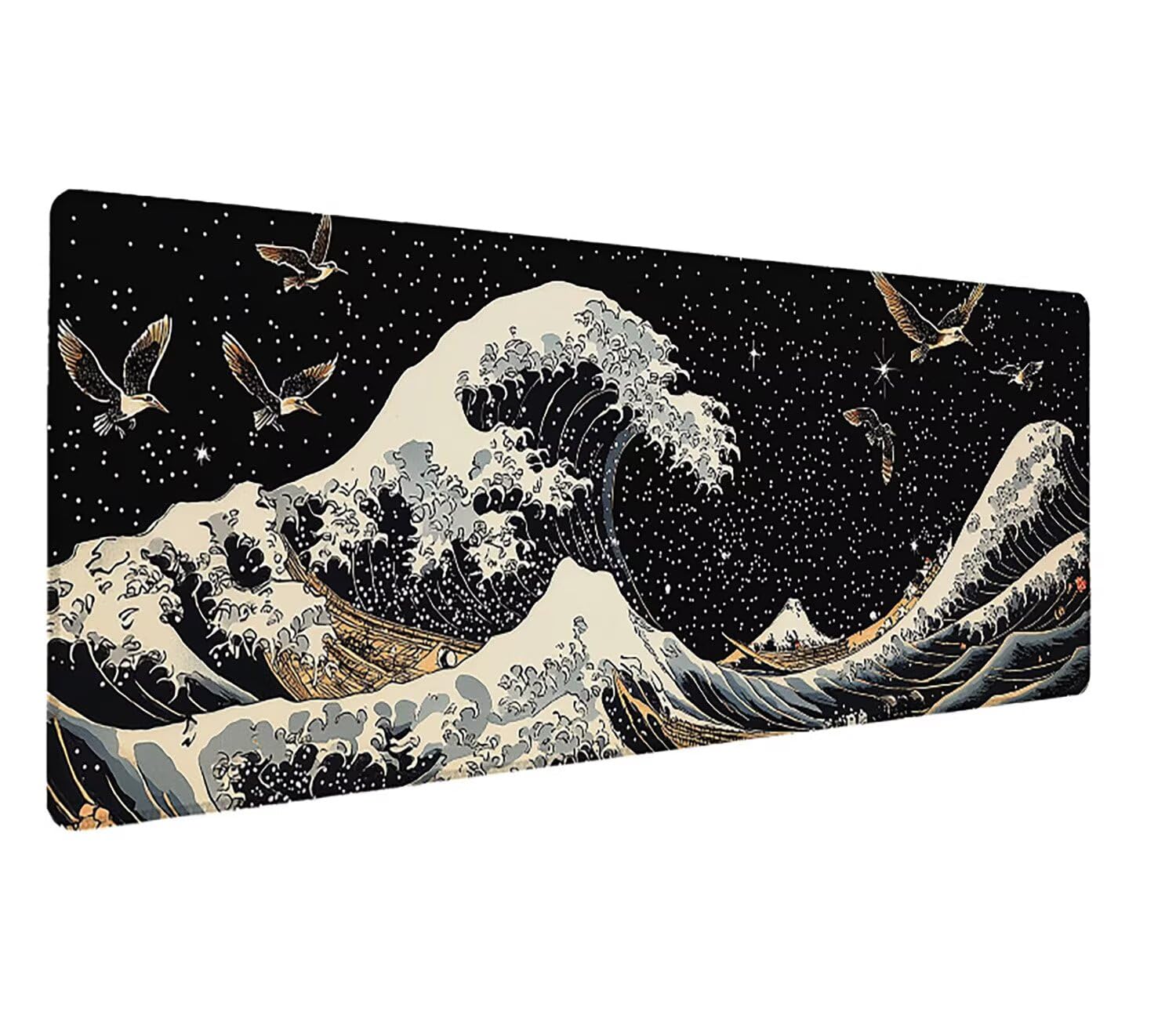 Podkładka pod mysz XXL Ocean Star Sky, XXL podkładka pod mysz - 1600 x 800 x 3 mm - duża podkładka pod mysz, wodoodporna i antypoślizgowa, poprawia dokładność i szybkość. -42707