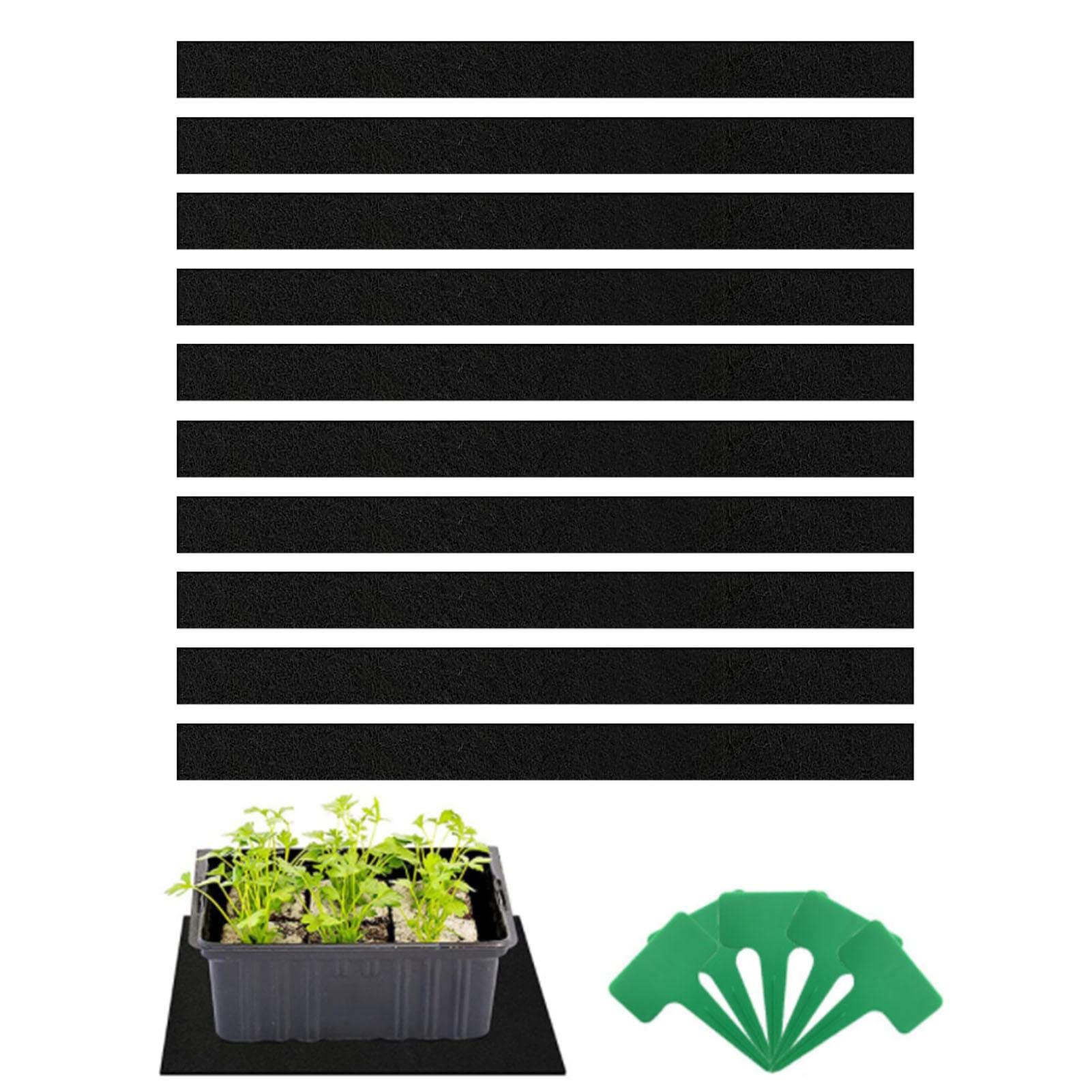 Lot De 10 Tapis D'irrigation Capillaire 3mm - Arrosage Automatique Plantes - 100x90cm Pour Serre Et Intérieur