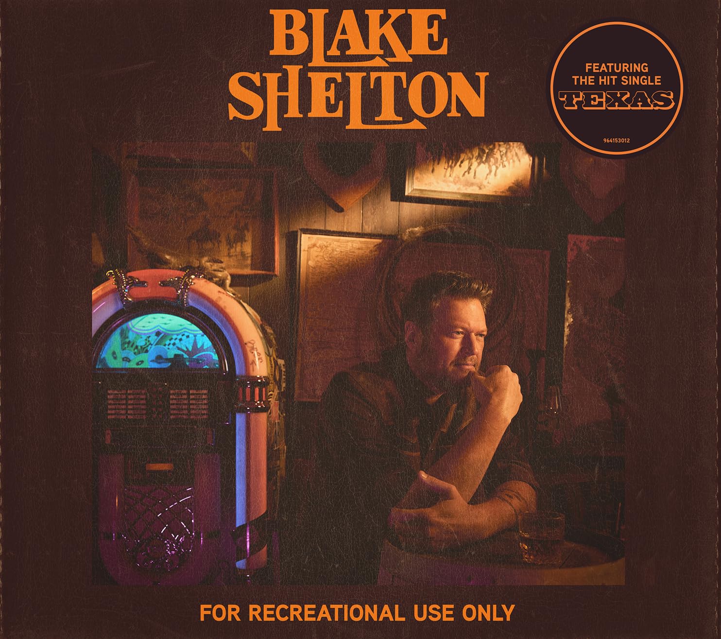 SHELTON, Blake - For Recreational Use Only - CD