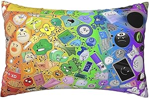 BFDI-BATTLE FOR DREAM Throw Pillow Cover Decoration Pillow Case Cushion Home Decor...