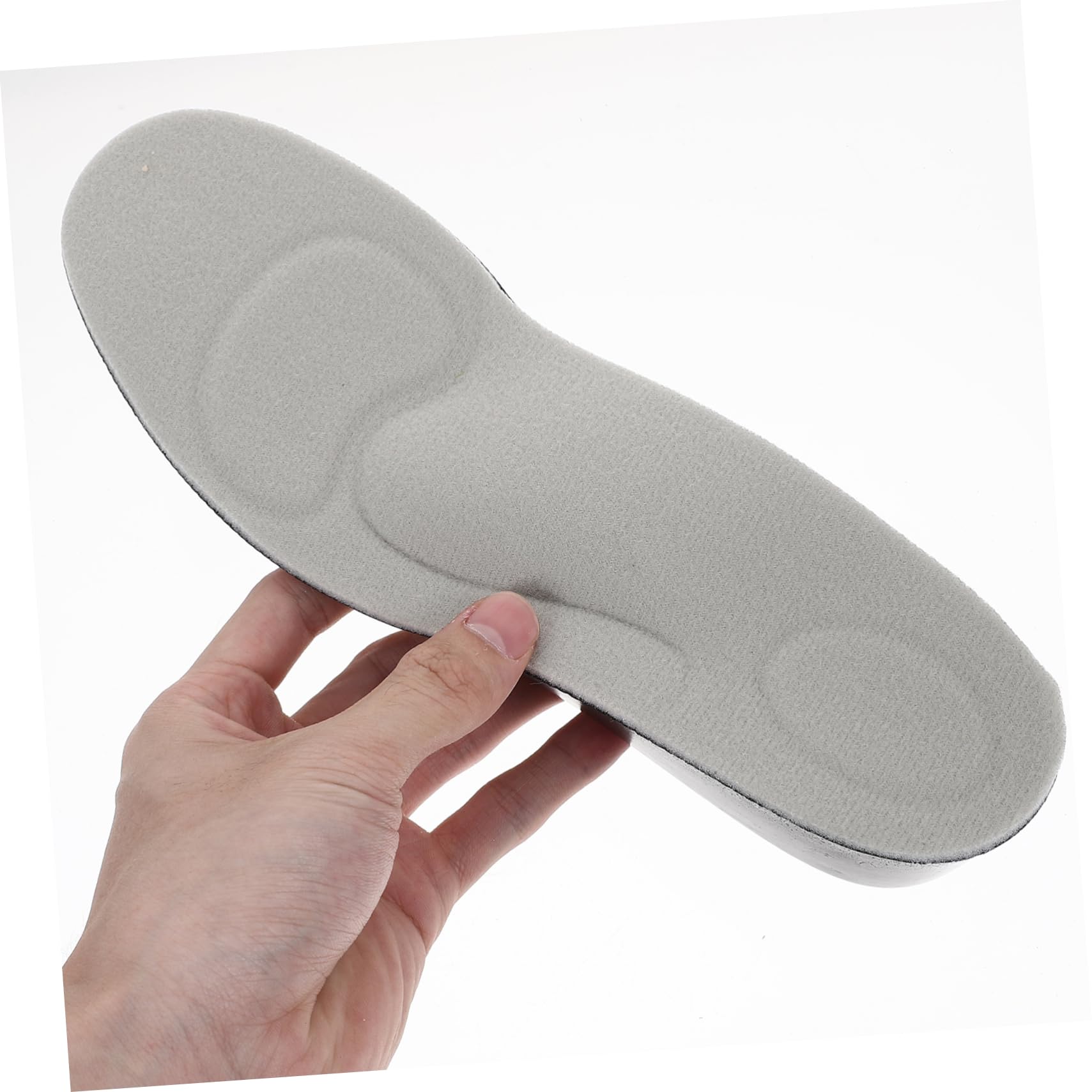 Healvian 3-teiliges Paar Einlegesohlen Mit 3 5 Cm Hoher Polsterung Aus Pu-samt Eu-größe 34–40