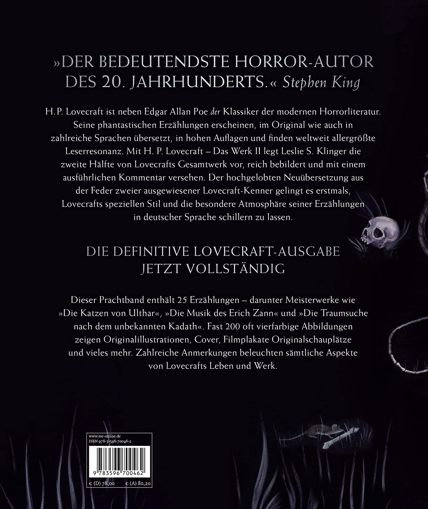 H. P. Lovecraft. Das Werk II: Große kommentierte Ausgabe