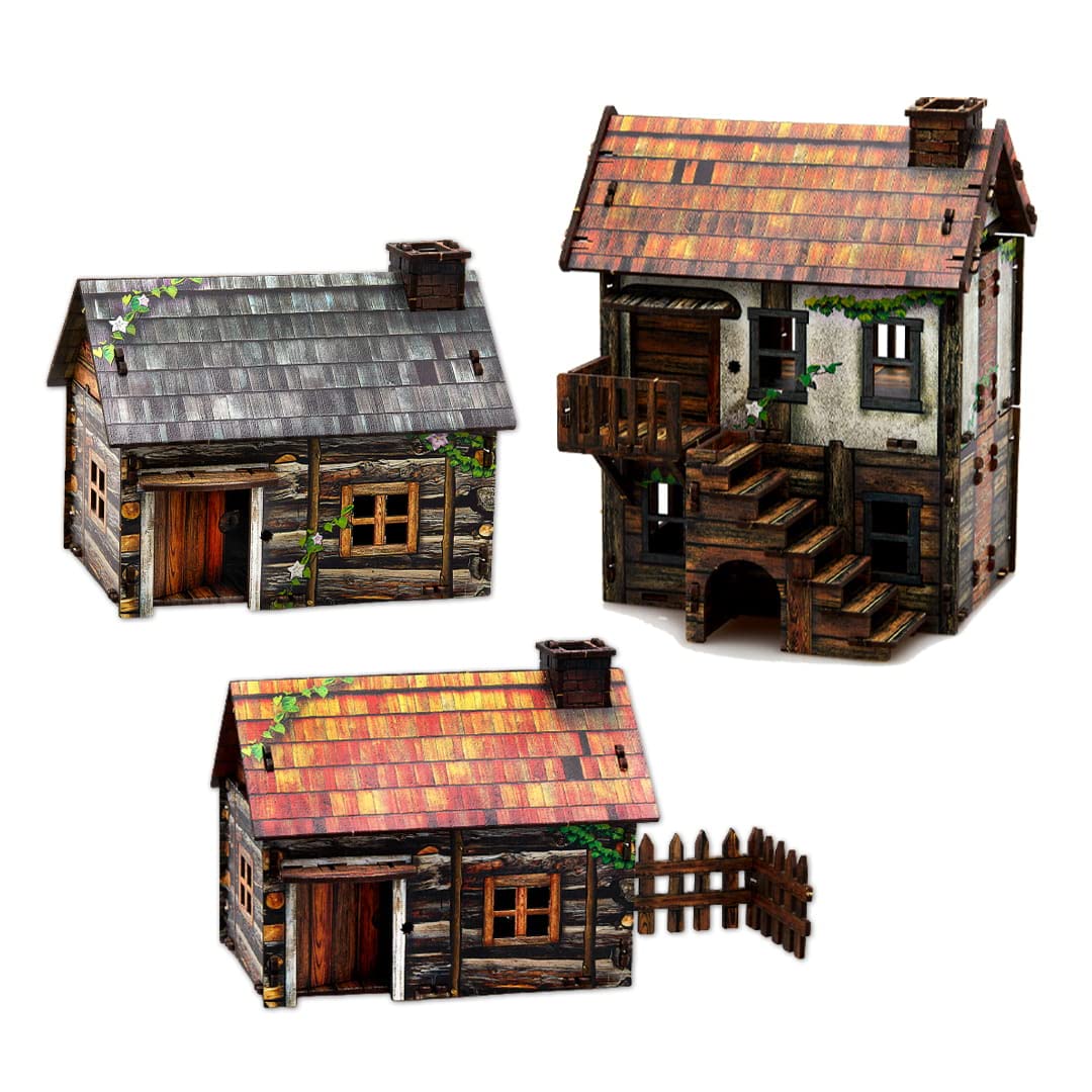 e-Raptor ERA19495 Constructions Set - Tavern & Houses