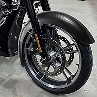 Vista 6 de Guardabarros delantero de 21" para modelos Harley Touring: Road King, Road Glide, Electra Glide, Street Glide 1997-2013 Guardabarros