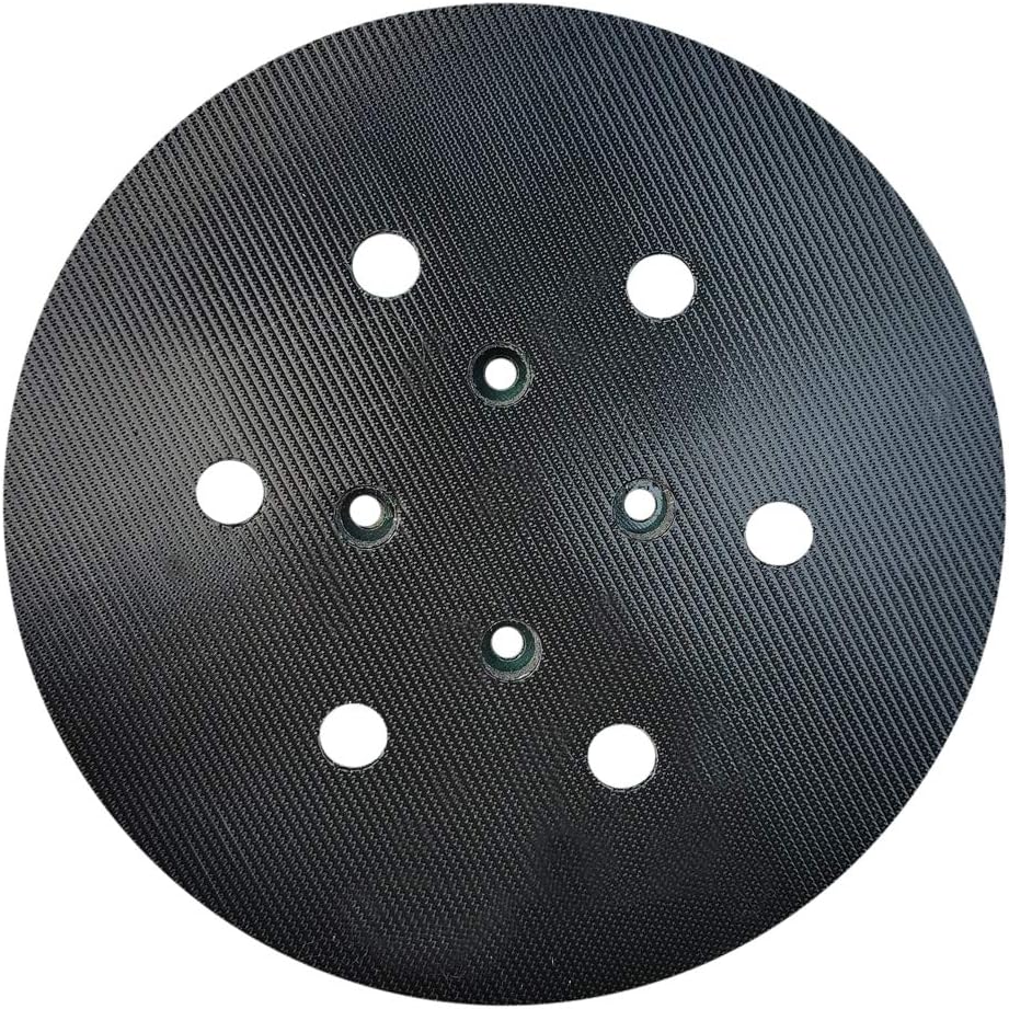 Tockrop 6 Inch Dia 6 Hole Sander Hook and Loop Pad - Replacement Backing Pad Sanding pad for Ridgid R2611 Random Orbit Sander (3) - - 