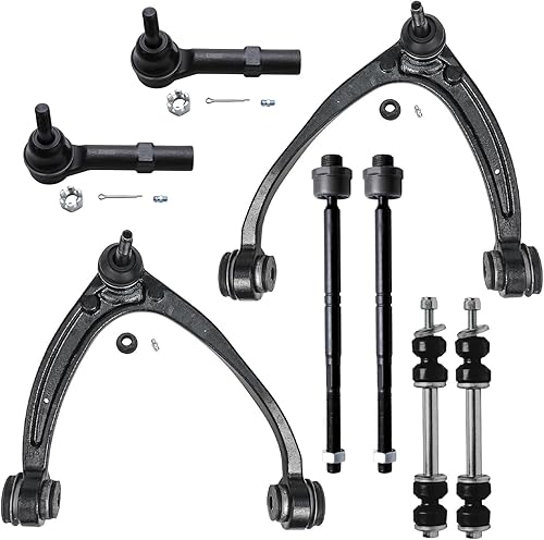 Miniatura 21 de Detroit Axle - Kit de suspensión delantera de 8 piezas para Toyota Sienna 2004-2010, brazos de control inferiores con rótulas interiores exteriores