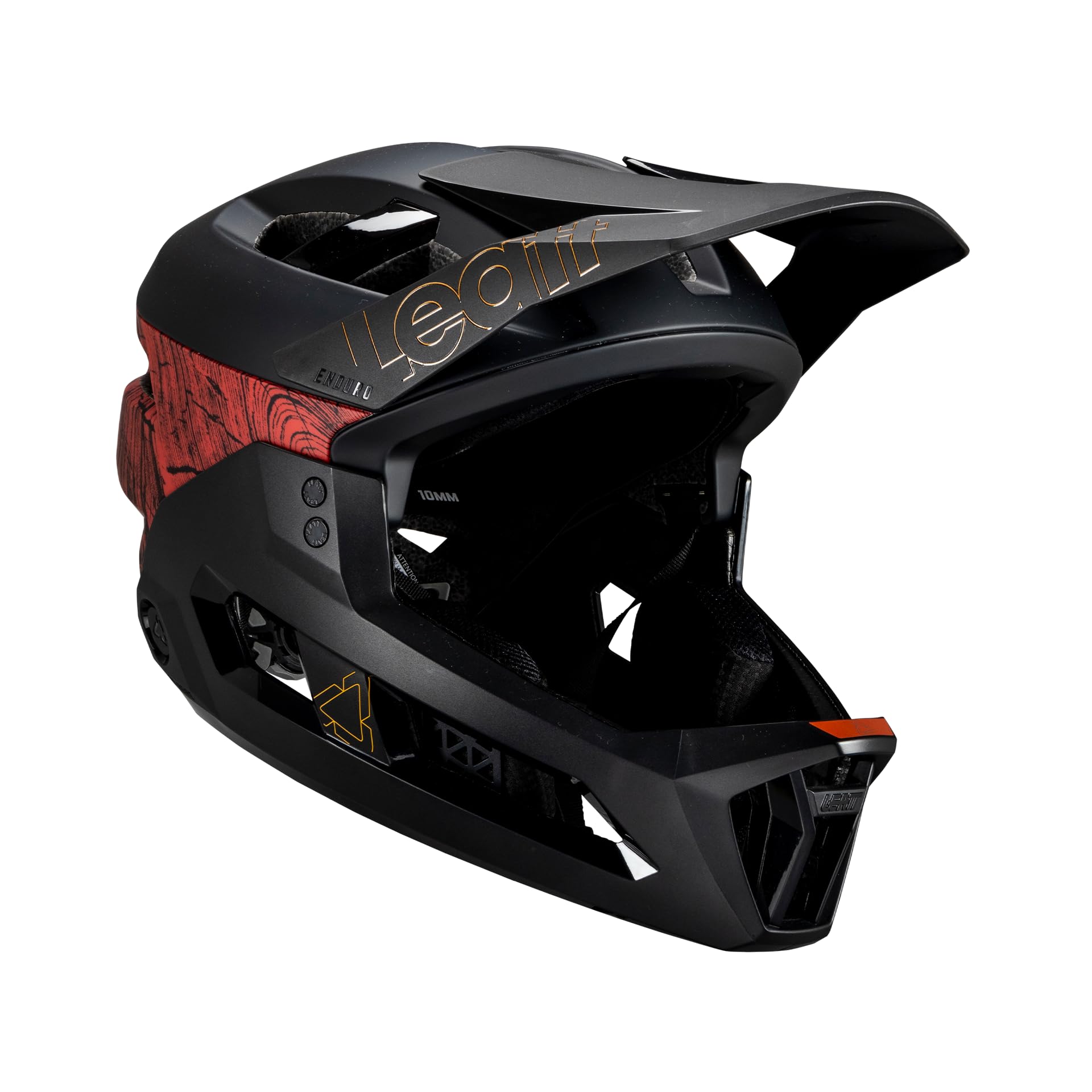 Leatt 1025104520, Casco MTB Hombre, Marrón, S