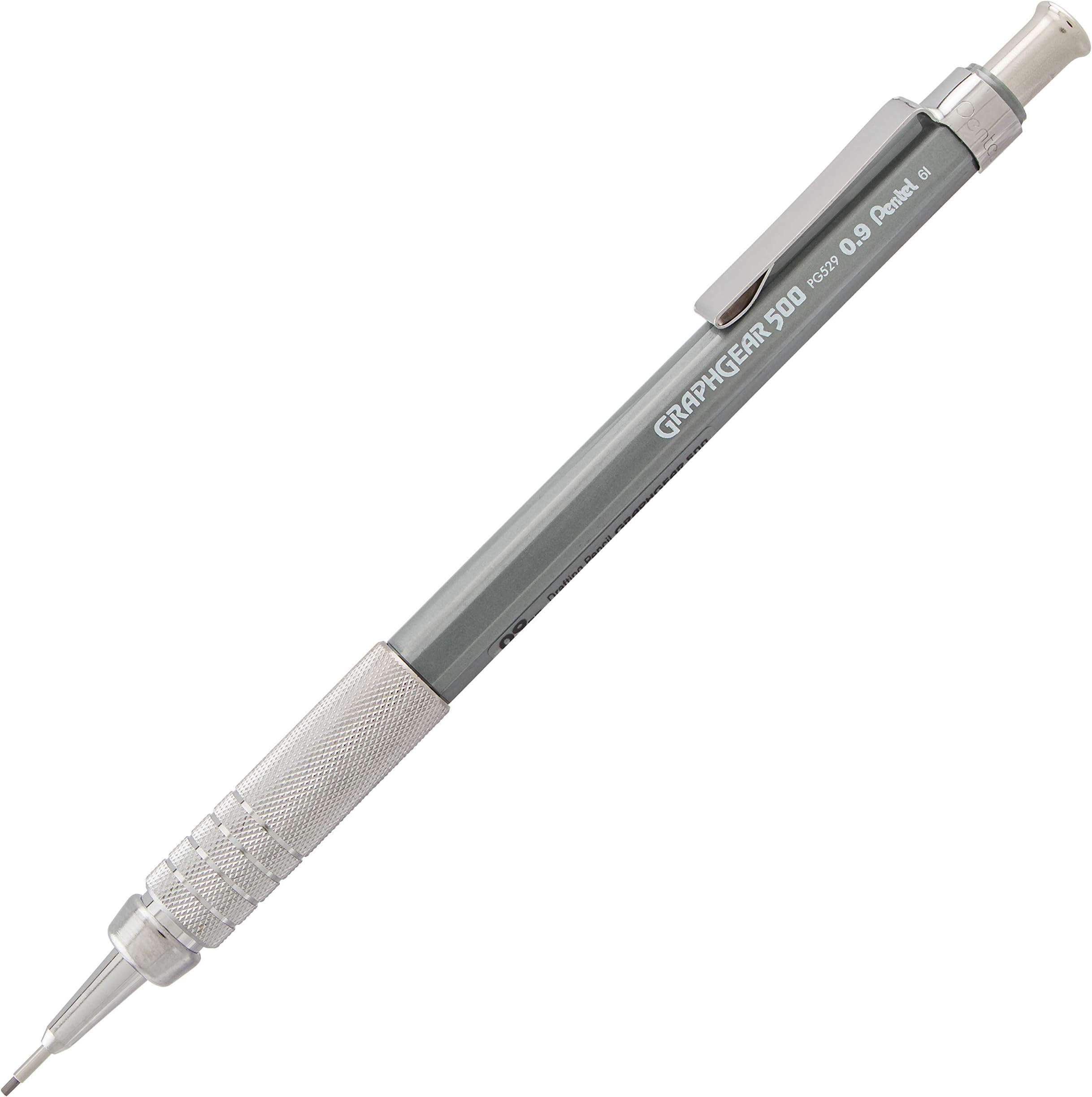 Pentel MECH PNCL GRPH 500 GRY.9MM