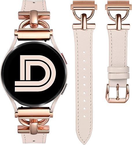 Wearlizer Correa de cuero compatible con Samsung Galaxy Watch 54 de 1575in 1732inWatch 5 Pro de 1772inWatch 4 Classic de 1654in 1811in correa de Wearlizer Correa de cuero compatible con Samsung Galaxy Watch 54 de 1575in 1732inWatch 5 Pro de 1772inWatch 4 Classic de 1654in 1811in correa de