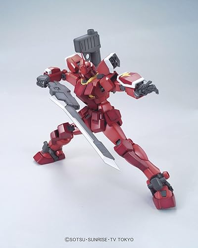 Miniatura 5 de Bandai Hobby Figura de acción de 1100 mg Gundam Amazing Red Warrior
