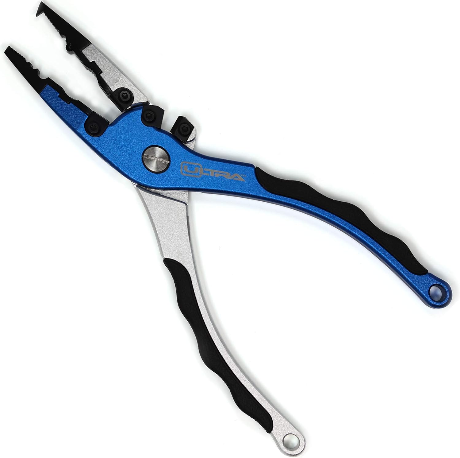 Ultra Xtreme Multi-Purpose Fishing Pliers with Belt Clip 2 Line Cutters Comfortable Non-Slip Rubber Grips Embroidered Sheath Premium Lanyard Perfect Freshwater Saltwater Fishing Split Ring Braid Tool : Sports & Outdoors