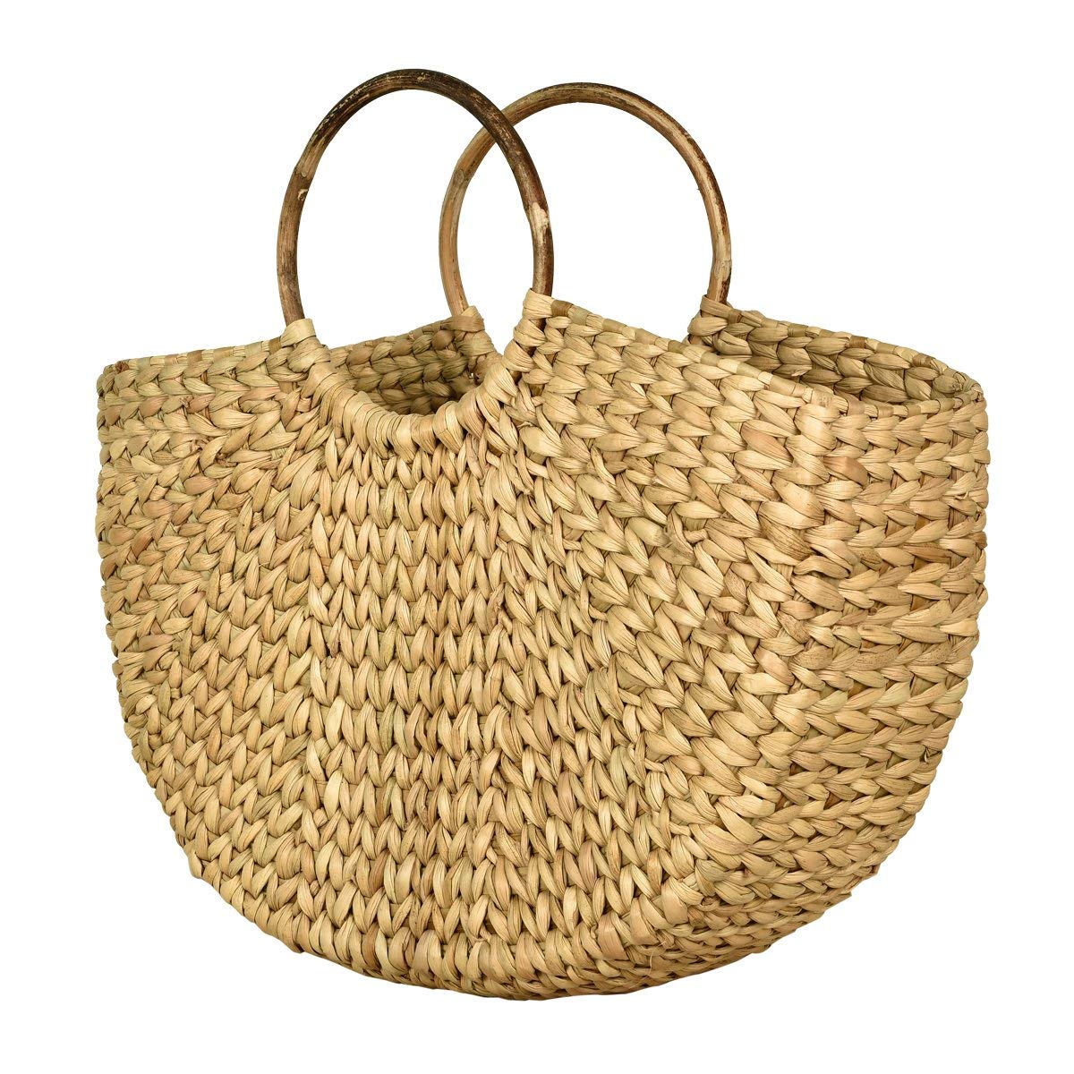 See full amazon price history chart for L Bohe - Sustainable Handcrafted U-Shaped Straw Sea Grass Basket with cane handle Size - 15 inches Height, Beige colour L Bohe - Sustainable Handcrafted U-Shaped Straw Sea Grass Basket with cane handle Size - 15 inches Height, Beige colour (B07D1MNJ41) Amazon Price History, Amazon Price Tracker