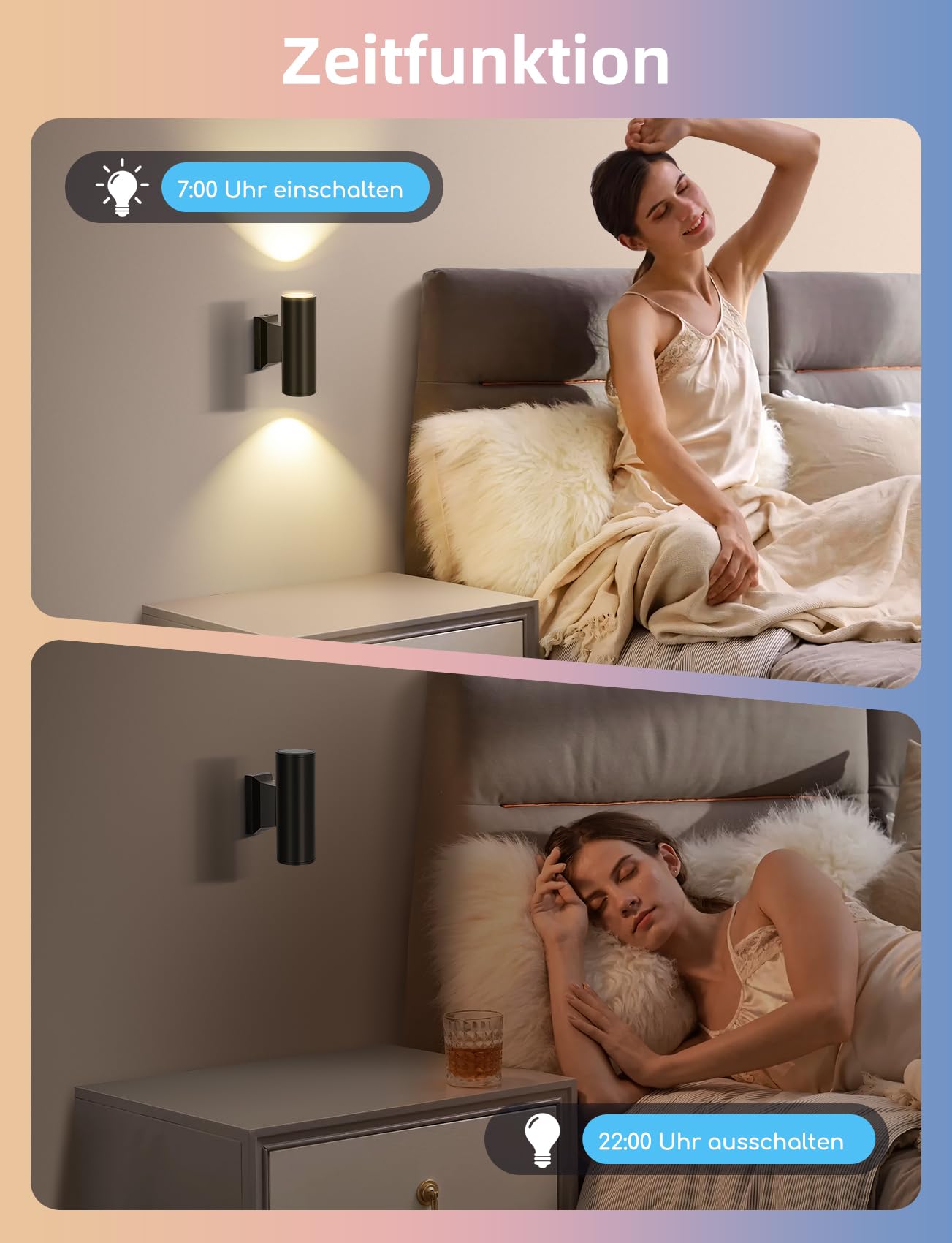 Aigostar Mesh - 6.5W GU10 Alexa Glühbirne Bluetooth Mesh, Smarte Glühbirne Funktioniert mit Alexa, GU10 LED Smart Bulb 555LM CCT(2700K-6500K), 6 Stücke (mit Bluetooth-Fernbedienung und Gateway)