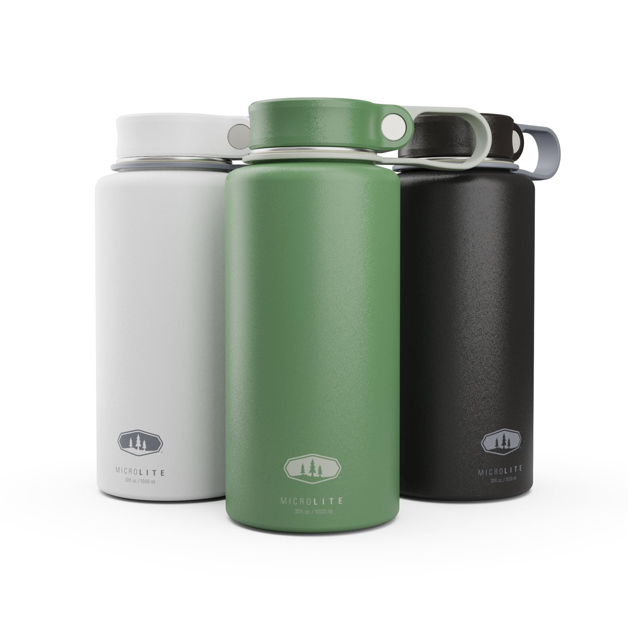GSI Outdoors Microlite 1000 Twist Isolierflasche, 946 ml, Jade