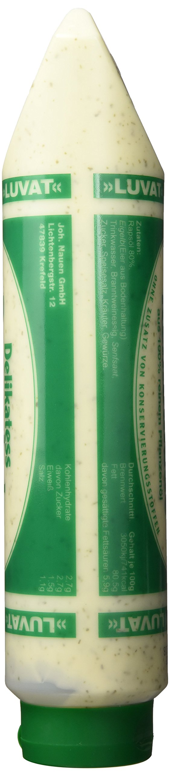 LUVAT Delikatess-Remoulade 80%, 12er Pack (12 x 875 g)