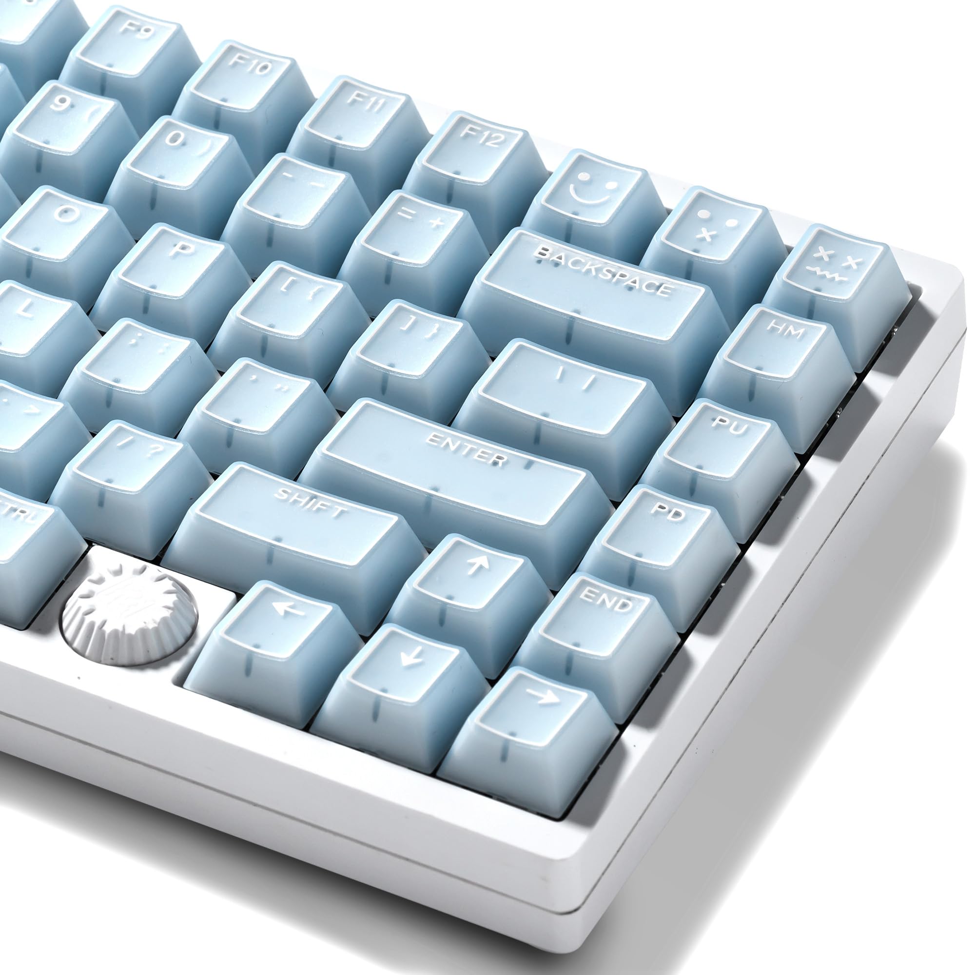 Amazon.com: GMKWTL XVX Blue Jade Keycaps, Doubleshot PBT Keycap