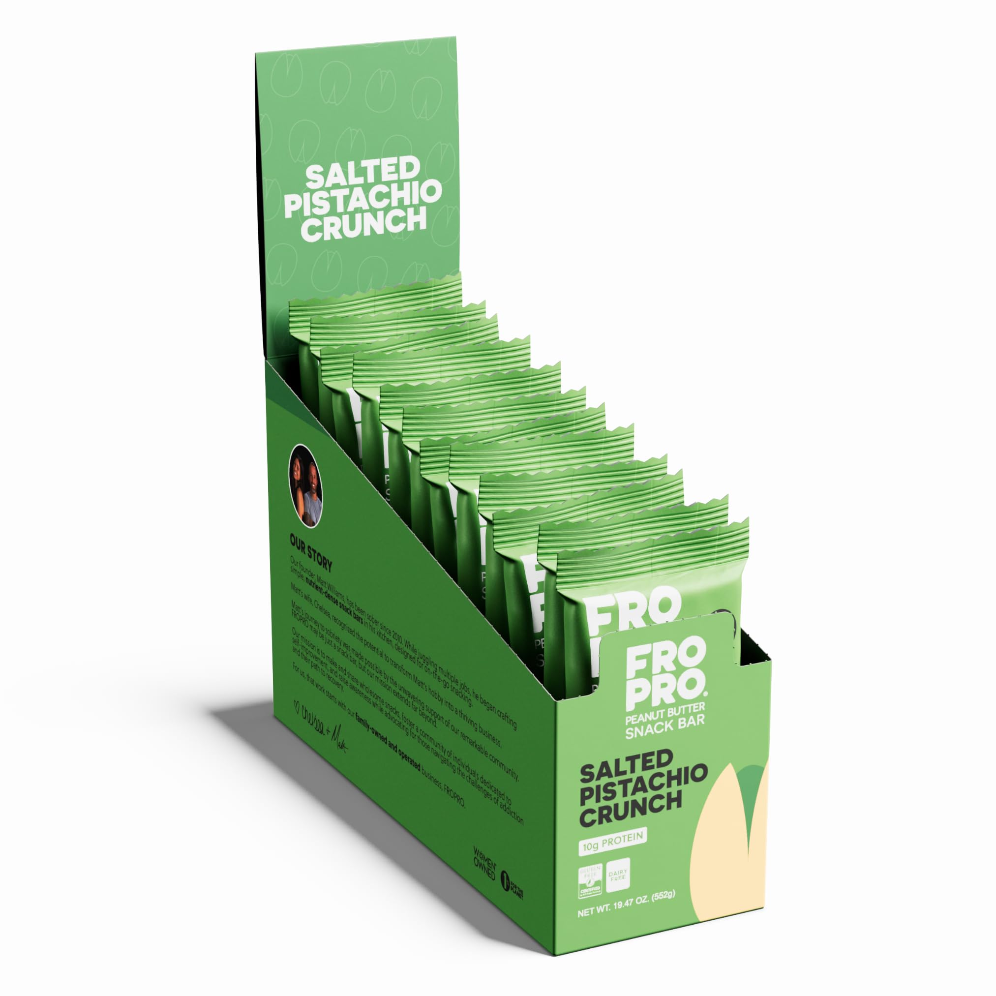 FROPRO Variety Sampler Plant Protein Bars, Gluten Free Snack Bars, 12 Pack — Amazon image 32