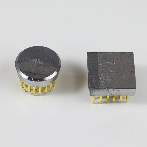 Miniatura 3 de Wazakura 4 mini soportes de flores japonesas Ikebana Kenzan, fabricado en Japón, rana de alfiler floral, cuadrado redondo, 1 pulgada (0.945 in) de