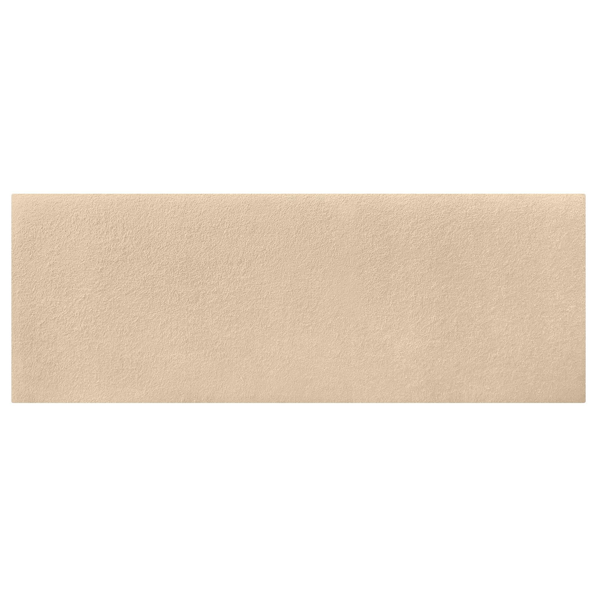 DHOME Testiera con Finitura in Spugna Soft Rivestimento Liscio in Tessuto Morbido Ideale per Pareti Acustiche e Testiere Fonoassorbenti da Letto (160cm, 4cm - 70 Al., Beige)
