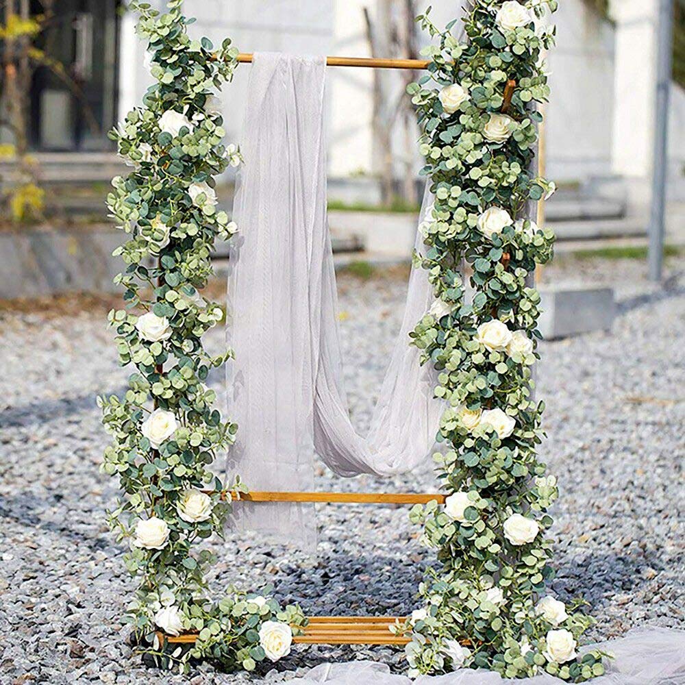 Amazon｜CH-CHH ドライフラワー 2個の人工花の植物のつるアイビー