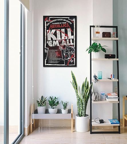 Miniatura 4 de Metallica - Póster musical (Kill 'Em All Tour 1983) (tamaño 24" x 36")