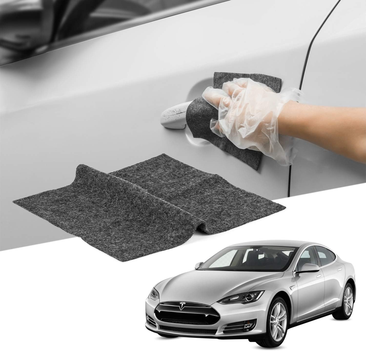 Car Scratch Remover - Delaman Nano Tech Smart Scratch Towel Fix Car Oxidation Scuffs Polishing Cloth for Repairing Multicolor Paint Scratch Smart Cleaning Tool for Car Beauty