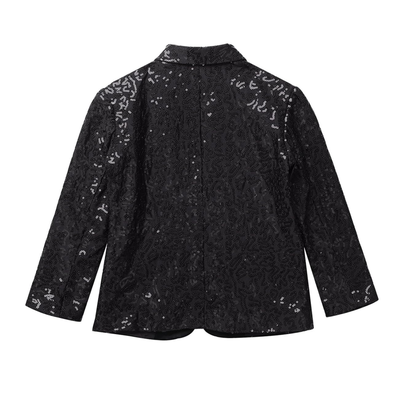 Blazer Enfants Et Ados Veste À Paillettes Slim Fit Manteau Smoking Vestes Élégantes Tenues De Cérémonie Mariage Blazer Costume Baptême Mariage 616 Ans