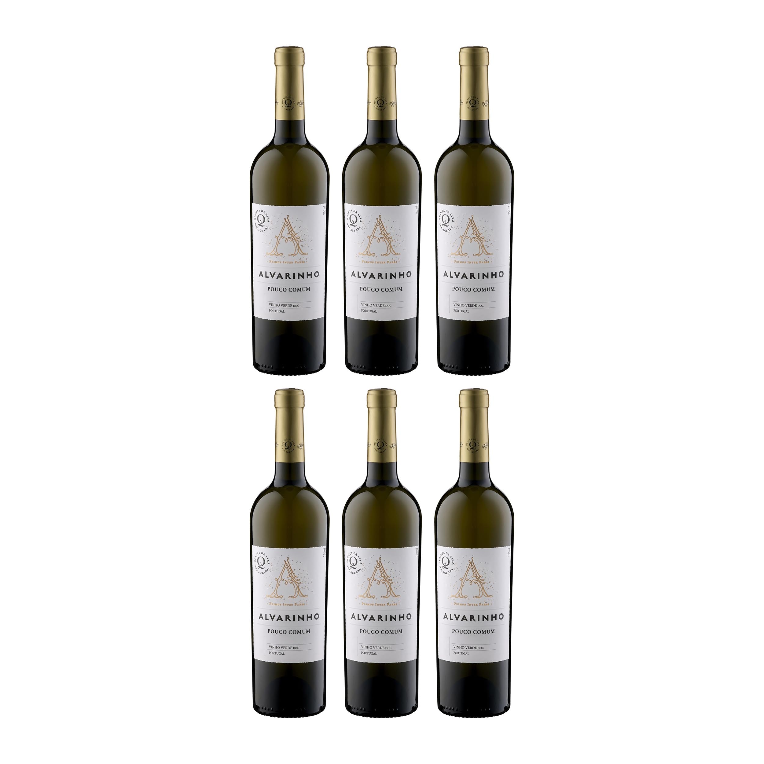 Quinta da Lixa Alvarinho Pouco Comum VR Weisswein Weiss trocken Portugal inkl. FeinWert E-Book (6 x 0.75 l)